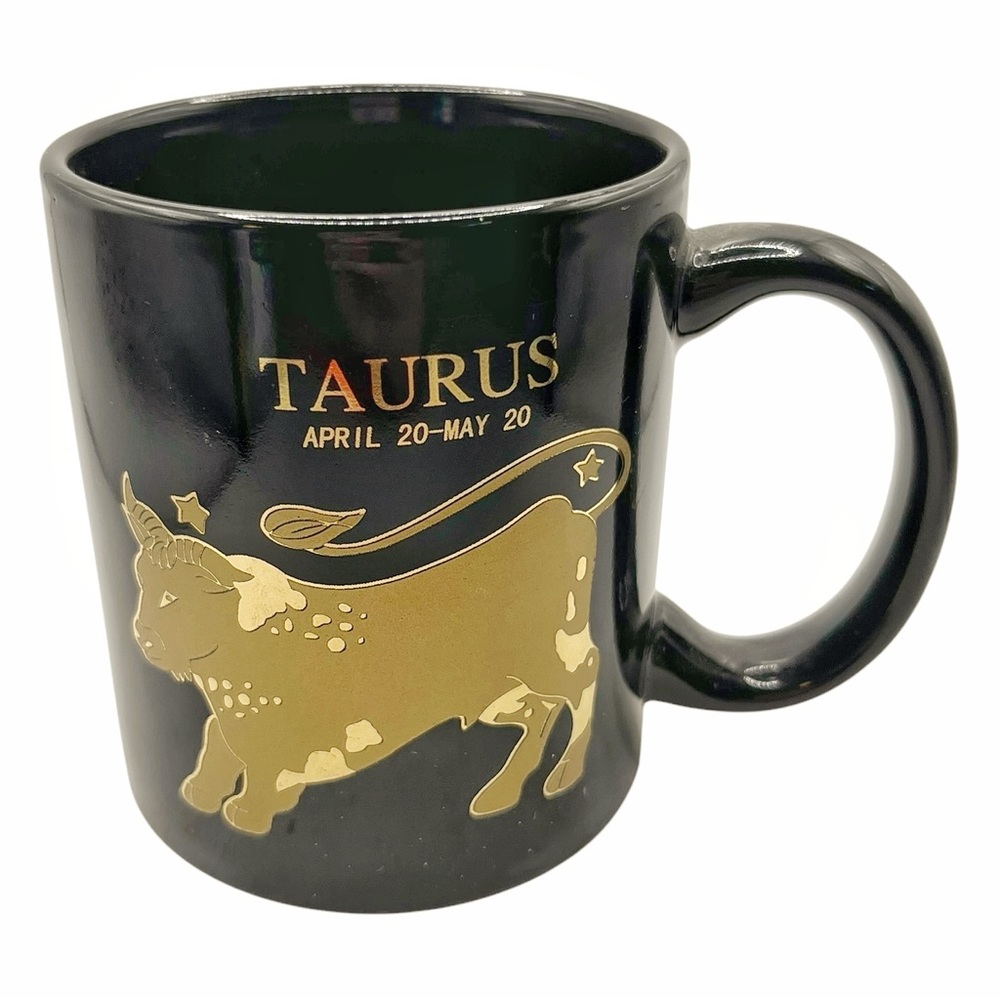Vintage Zodiac Taurus the Bull Mug